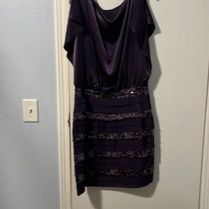 Women’s size 14 Jessica Howard dress. Eggplant ( deep purple) color. NWT